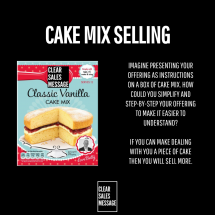Cake Mix Selling