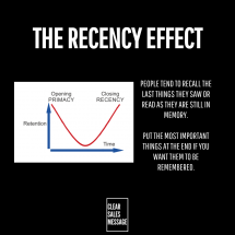 TheRecencyEffect