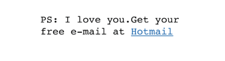 Ps i love you Get your free e mail at hotmail