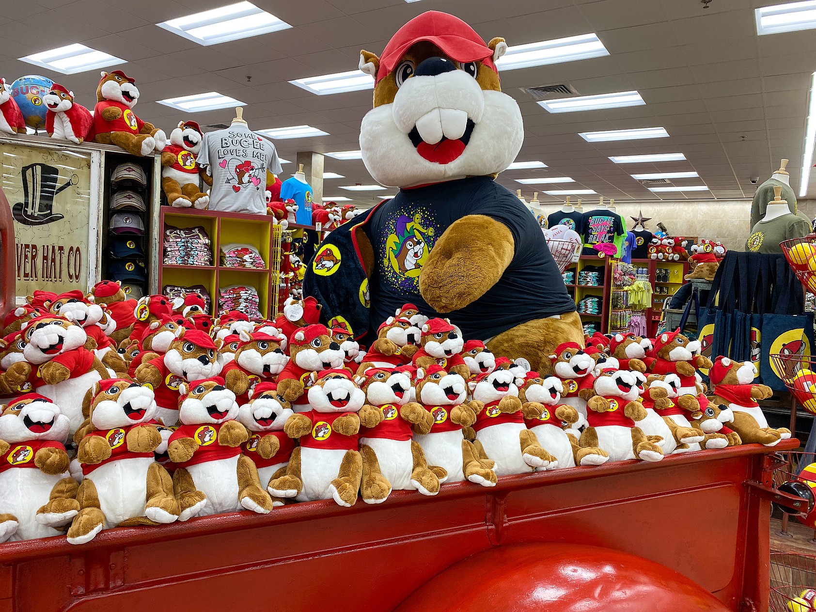 Buc ee's branded merchandise example