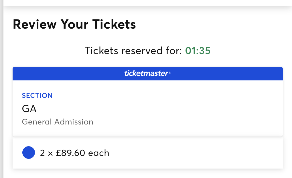 Screenshot 2026 02 07 at 23 51 28 Ticketmaster timed checkout countdown holding seats during purchase