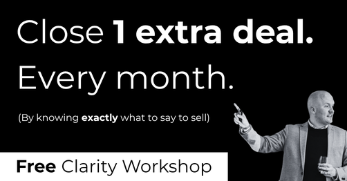 Close one extra deal every month by improving sales conversion and knowing what to say to sell